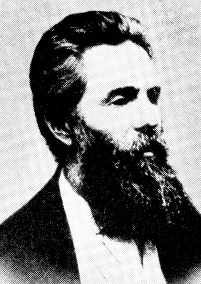 Herman Melville, American author by Unbekannt