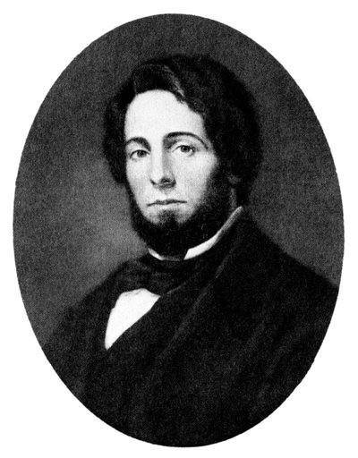 Herman Melville, American Author, 19th Century by Unbekannt