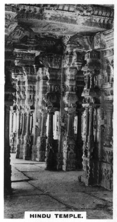 Hindu Temple, Vijayanagar, India by Unbekannt