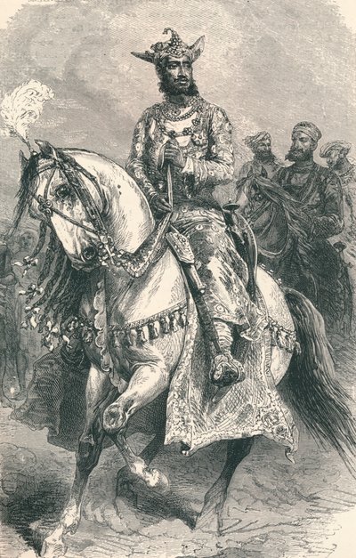 His Highness the Maharajah of Gwalior, 1896 by Unbekannt