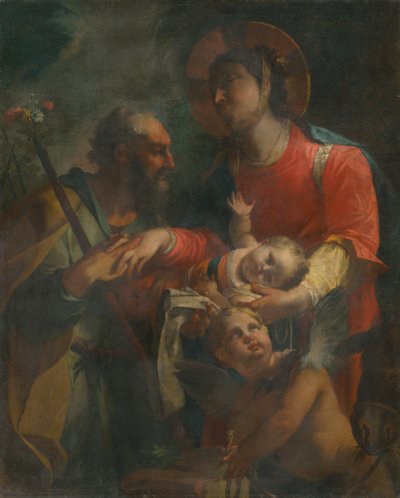 Holy Family by Unbekannt