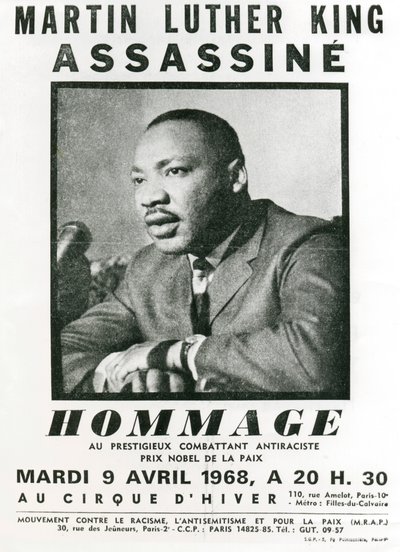 Homage to Martin Luther King by Unbekannt