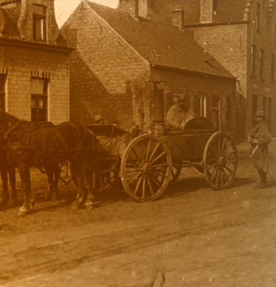 Horse-drawn kitchen, c1914-c1918 by Unbekannt