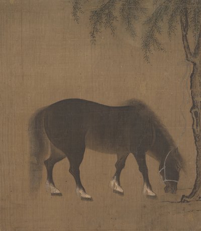 Horse and Willow Tree, early 15th century by Unbekannt