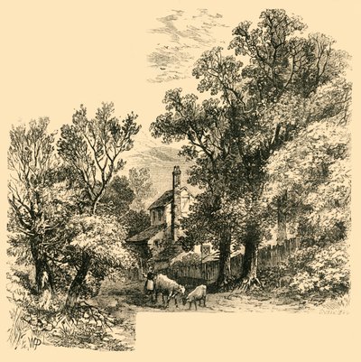 House at Craven Hill in 1760 by Unbekannt