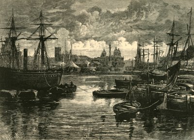 Hull, from the Docks by Unbekannt