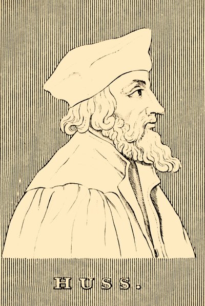Huss, c1369-1415, 1830 by Unbekannt