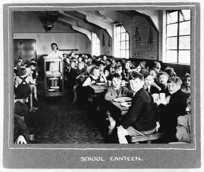 School Canteen by Unbekannt