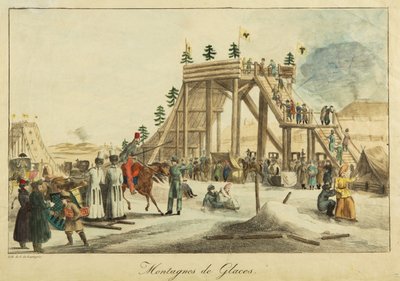 Ice Mountains, c1814 by Unbekannt