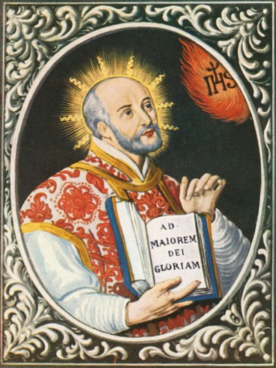 Ignatius of Loyola by Unbekannt