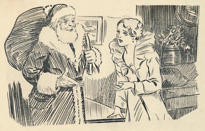 Illustration from The Mystification of Santa Claus by Unbekannt