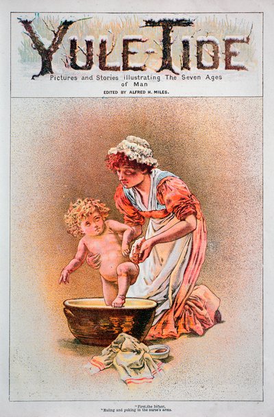 Illustration from Yuletide, 1882 by Unbekannt