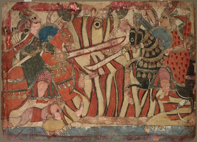 Illustration of the Mahabharata, c. 1800 by Unbekannt