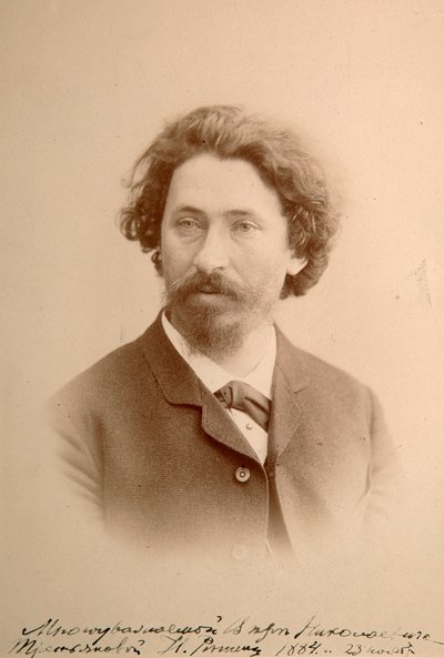 Ilya Repin, Russian Artist by Unbekannt