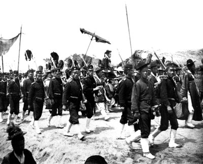 Imperial Japanese procession by Unbekannt