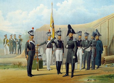 Imperial Life-Guards Sapper Battalion, 1812 by Unbekannt