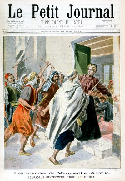 In Algeria, Margaret in trouble by Unbekannt