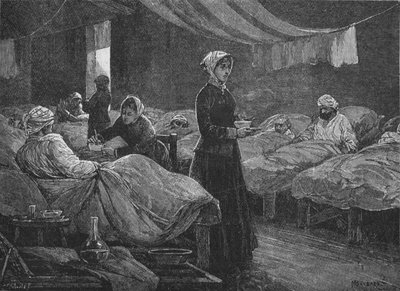 In The Hospital at Scutari, c1880 by Unbekannt