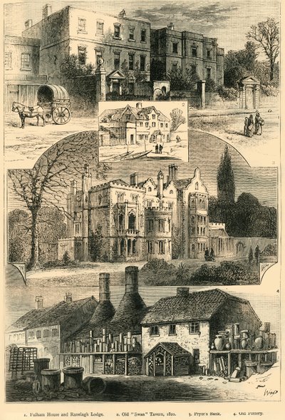 In and Out About Fulham, c1878 by Unbekannt