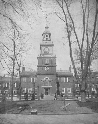 Independence Hall, Philadelphia by Unbekannt