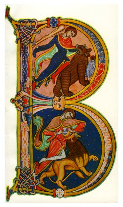 Initial B, Bible, Winchester by Unbekannt