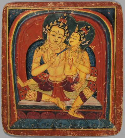 Initiation Card Tsakalis: Akashagarbha by Unbekannt