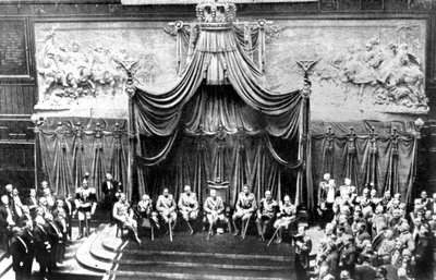 Inside the Palace of the Senate, Rome, 1926 by Unbekannt