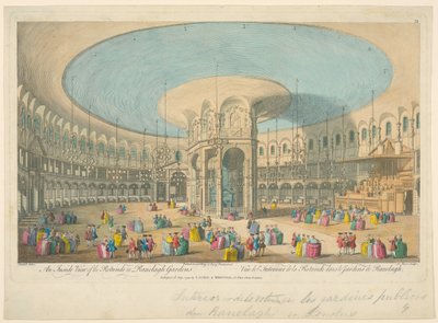 Interior View, Rotunda in Ranelagh Garden by Unbekannt