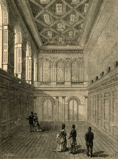 Interior of Haberdashers Hall by Unbekannt