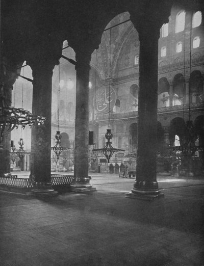 Interior of Santa Sophia by Unbekannt