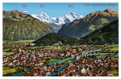 Interlaken, Switzerland, 20th century by Unbekannt