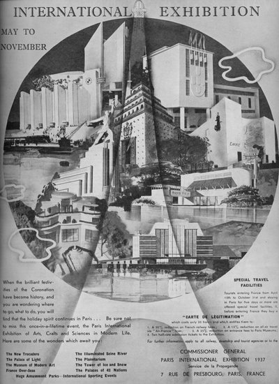 International Exhibition, May to November, 1937 by Unbekannt