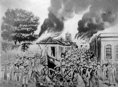 Invasion of Bayamo by Unbekannt