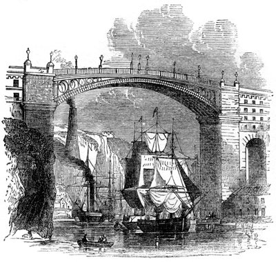 Iron bridge at Sunderland by Unbekannt