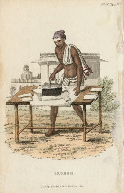 Ironer, 1822 by Unbekannt