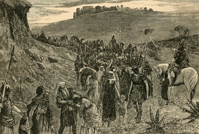 Israelites Going Into Captivity by Unbekannt