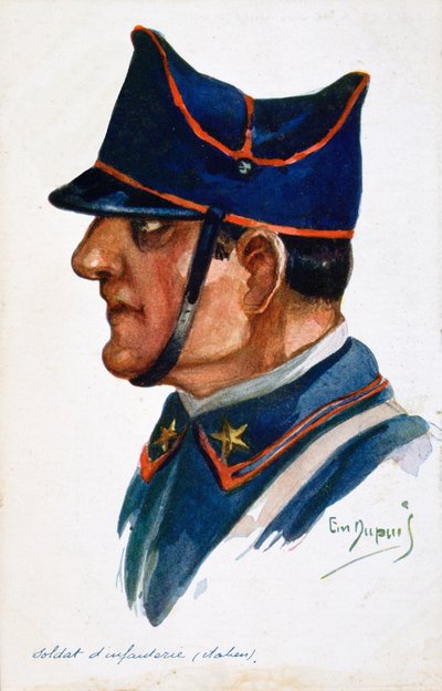Italian Infantry Soldier by Unbekannt