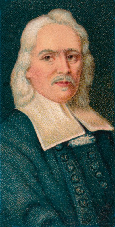 Izaak Walton, English writer, 1672, 1912 by Unbekannt