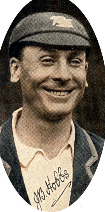 Jack Hobbs, Surrey and England cricketer by Unbekannt