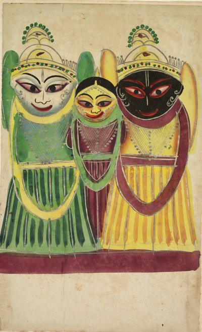 Jagannatha Trio, 1800s by Unbekannt