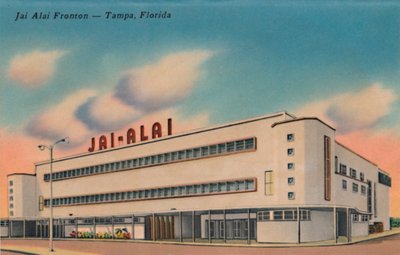 Jai Alai Fronton - Tampa, Florida by Unbekannt
