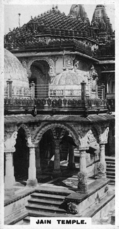 Jain temple, Ahmedabad, India by Unbekannt