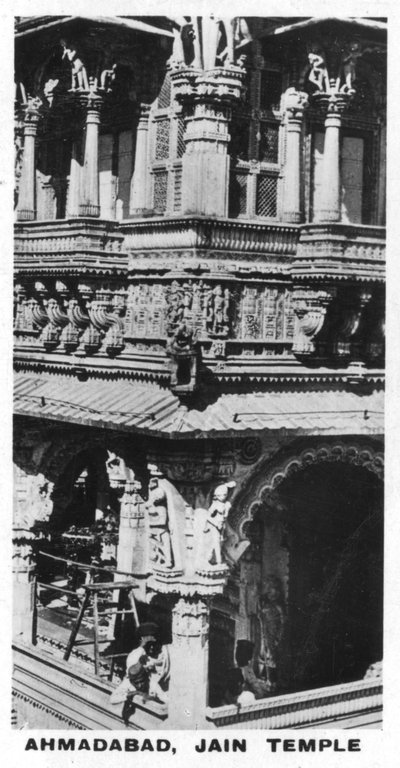 Jain Temple, Ahmedabad, India by Unbekannt