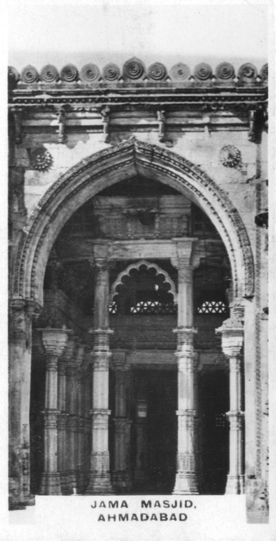 Jama Masjid, Ahmadabad, Gujarat, India by Unbekannt