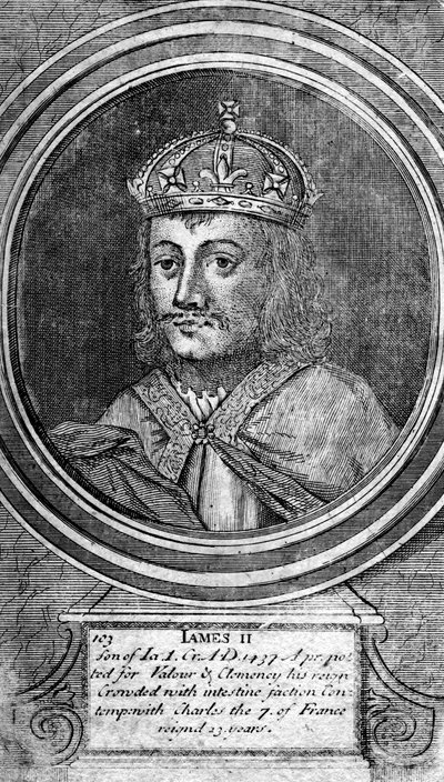 James II of Scotland by Unbekannt