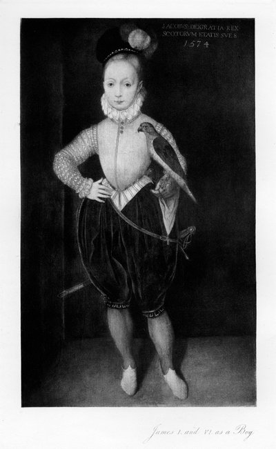 James I as a Boy, 1907 by Unbekannt
