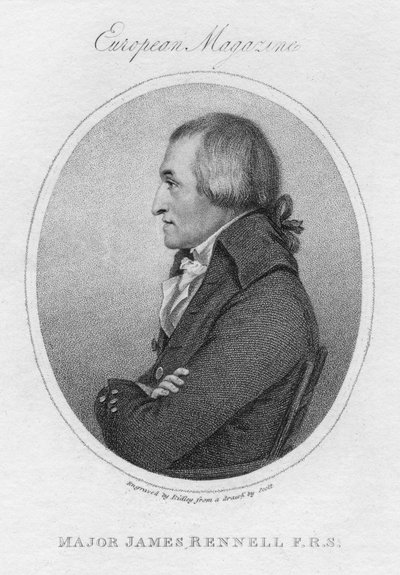 James Rennell, British Geographer, 1802 by Unbekannt