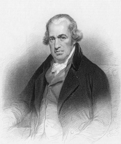 James Watt, Scottish engineer and inventor by Unbekannt