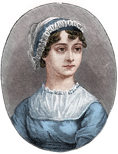 Jane Austen 1775-1817, English Novelist by Unbekannt