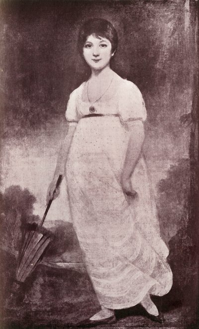 Jane Austen, c1789, 1919 by Unbekannt